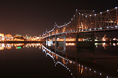 Murray Baker Bridge at Night